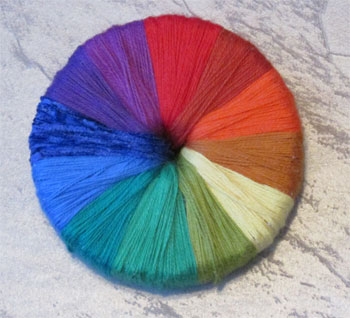 yarn color wheel