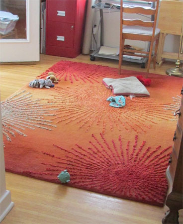 spare room rug