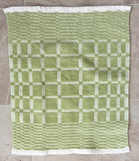 treadling pattern for the last towel
