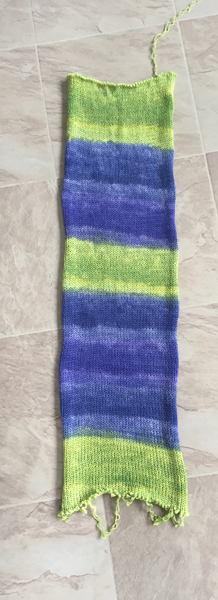 my handpainted sock blank