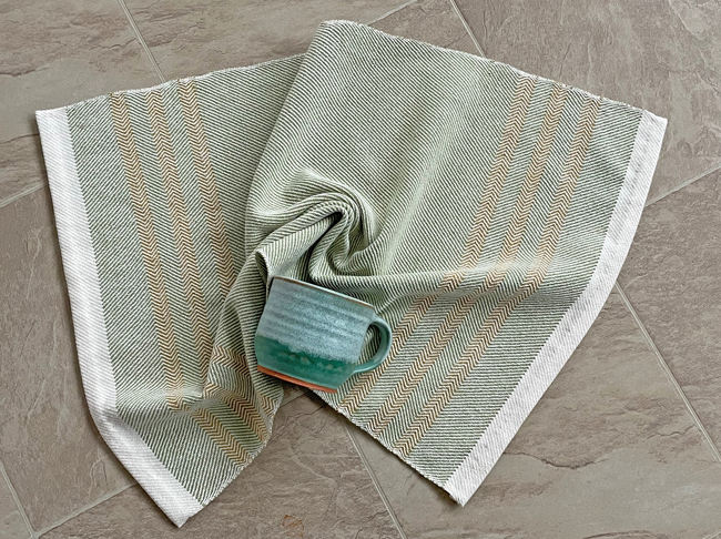 sage Traditional towel