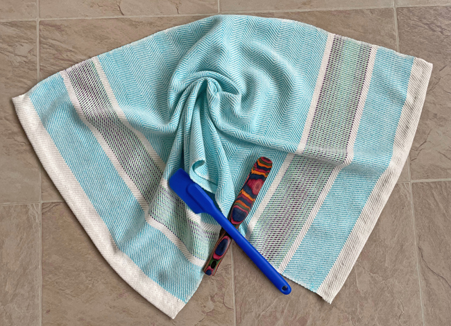turquoise Traditional towel