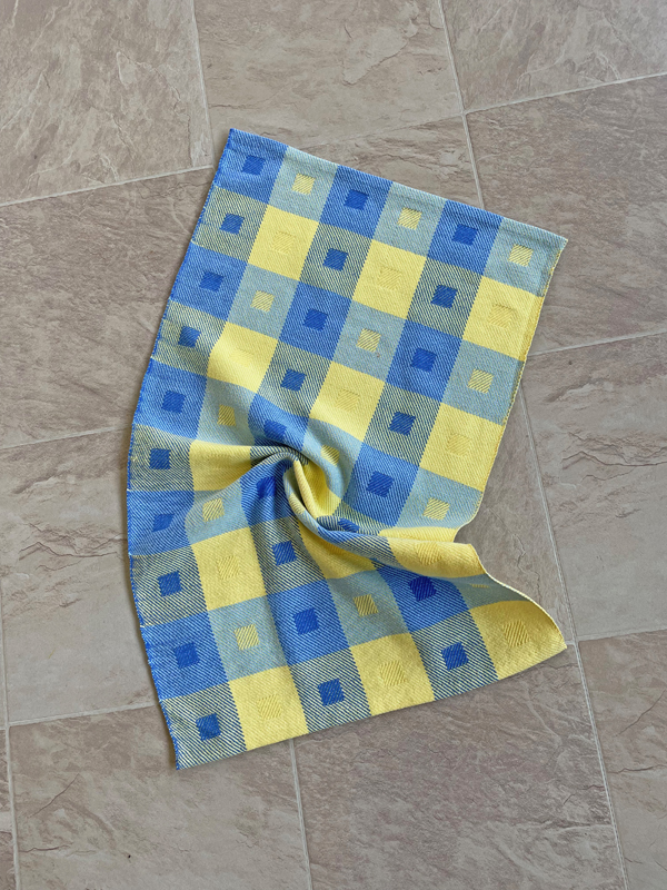 finished Ukraine Support towel