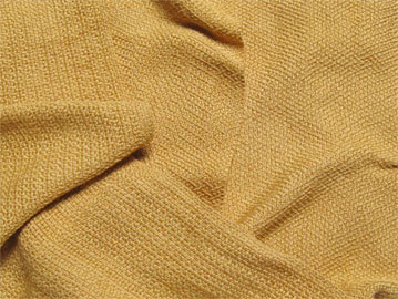 Honey handwoven scarf