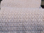 Waves Egyptian cotton handwoven scarf