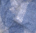 blue & silver handwoven mohair scarf