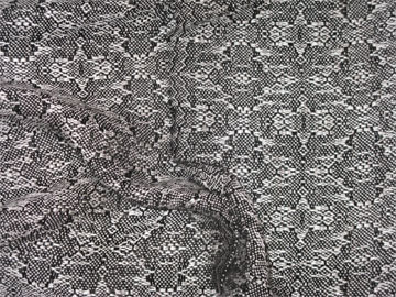 black & white handwoven scarves