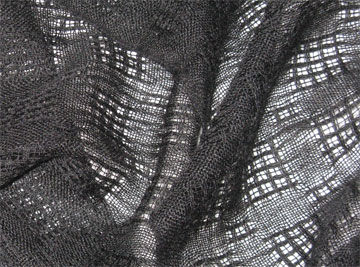 black cashmere silk handwoven scarves