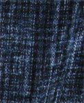 Blue Tonal rayon chenille handwoven scarf