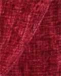 Red Tonal rayon chenille handwoven scarf