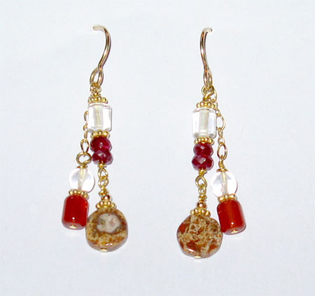 Talisman Earrings « Weaving A Gem Of A Life