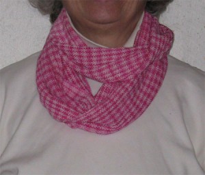 handwoven infinity scarf