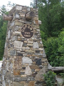 DuPont Forest sign