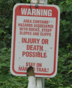 warning sign