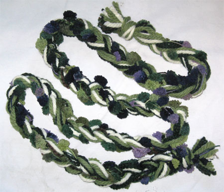 Hand Made Braided Scarves « Weaving A Gem Of A Life