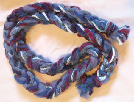 fit for a queen braided scarf