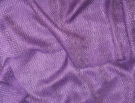 handwoven rayon scarves, 2 purples
