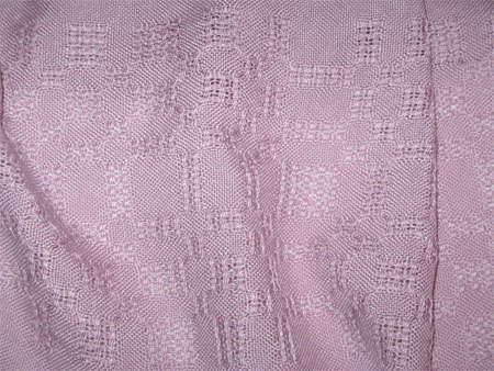 handwoven scarves, silk & cotton, lilac
