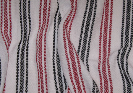 https://secondwindjewelry.com/jewelry-weaving-blog/wp-content/uploads/2013/12/red-black-white-weft-towels.jpg