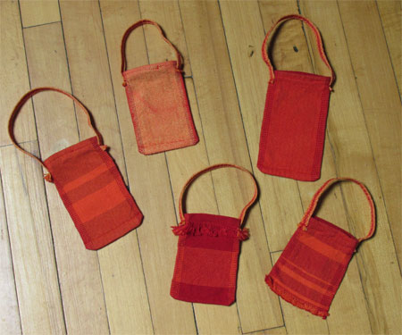 treasure pouches with handles