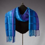 handwoven Gemtones shawl