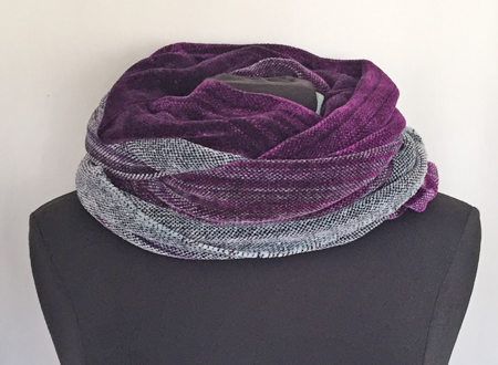 cowl-wrap doubled