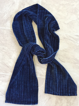 favorite jeans scarf, tied
