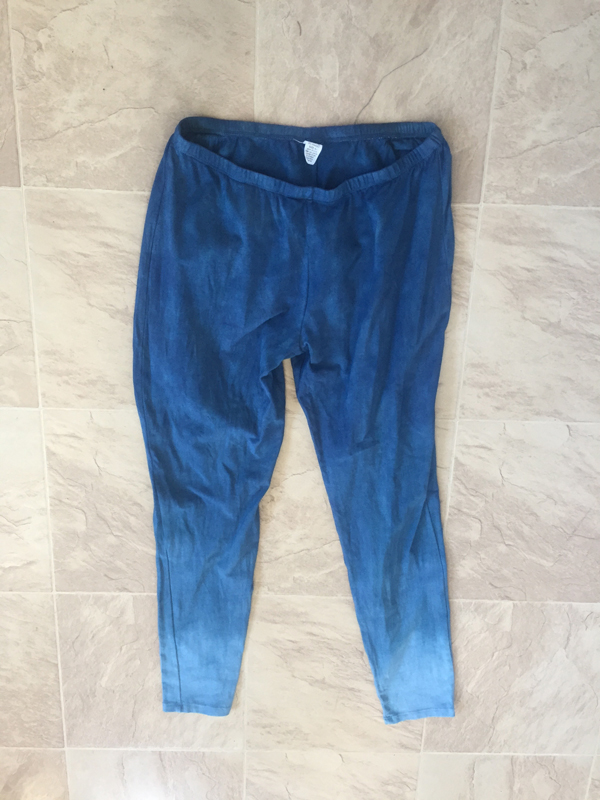 immersion dyed leggings