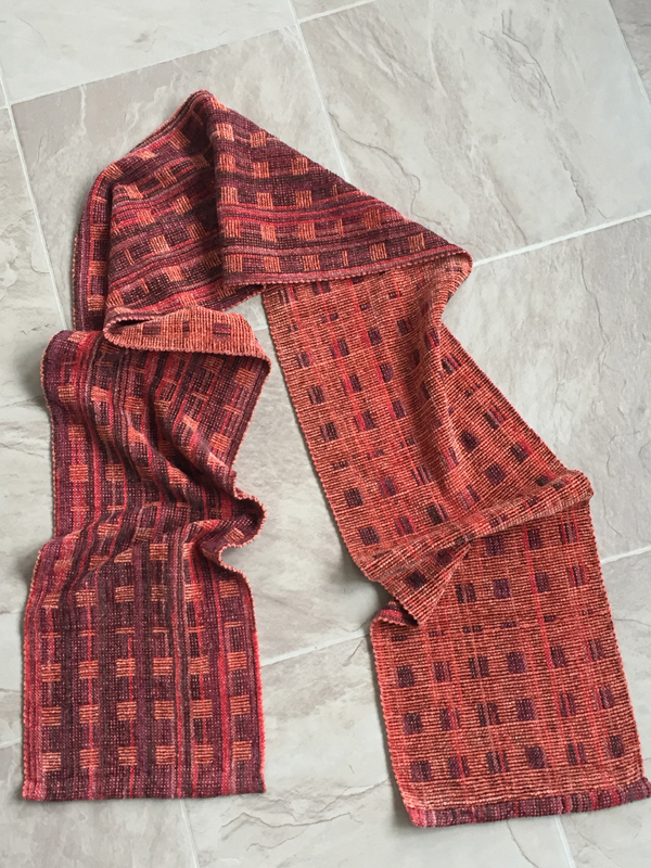 fire everywhere scarf wet finished