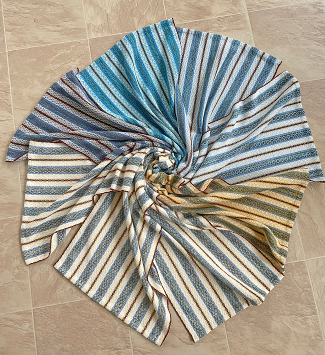 8 Striped Beauty towels