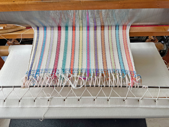 Heddle Woven Floor Mat, Dogwood