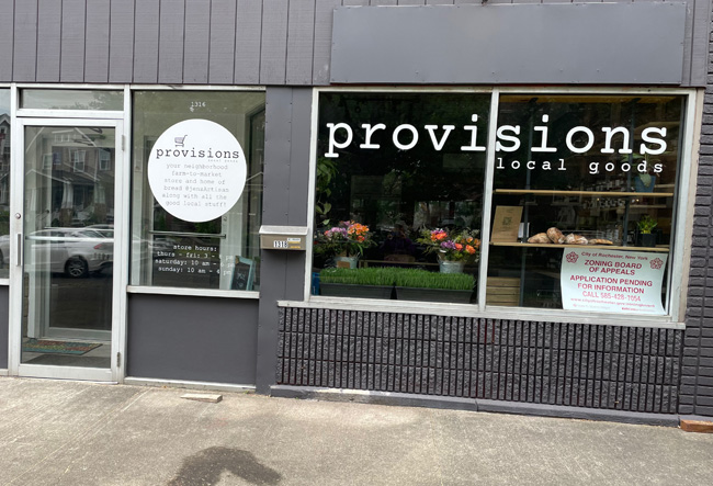 Provisions storefront