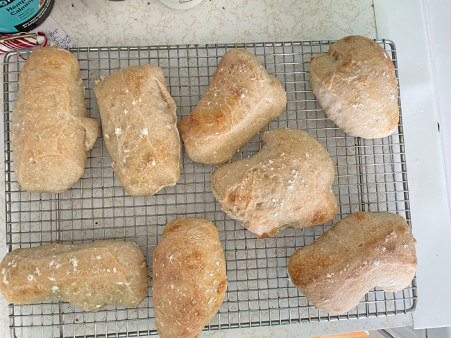 sourdough ciabatta rolls